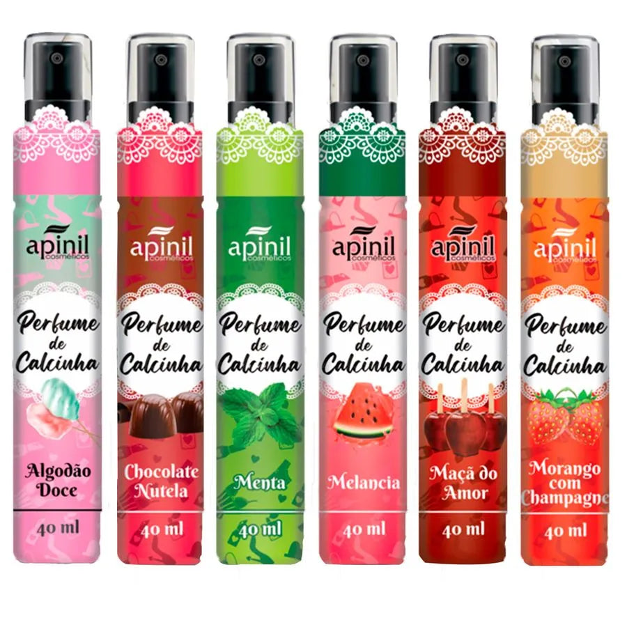 🌸 Fragrância Íntima Suave para Calcinhas – 40ml (Apinil Cosméticos) - Amora Íntima