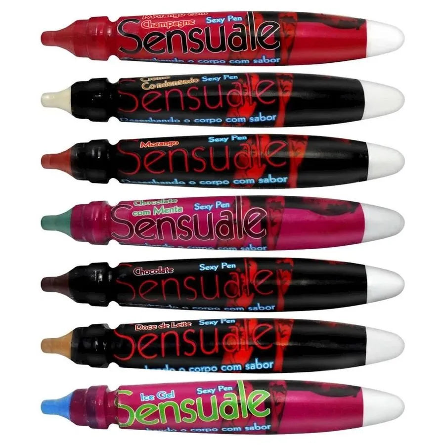 🖊️ Caneta Sensorial com Aroma Doce – 20g (Sensuale) - Amora Íntima