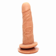 🧘 Acessório Anatômico com Ventosa – 14x3,5 cm | Garji | Realismo, Estabilidade e Conforto - Amora Íntima