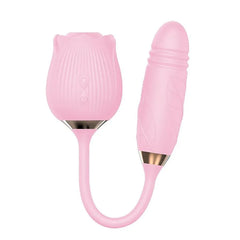 🌹 Sophie Vibrador Rosa – 7 Modos | Pulsação, Vibração e Design Encantador - Amora Íntima