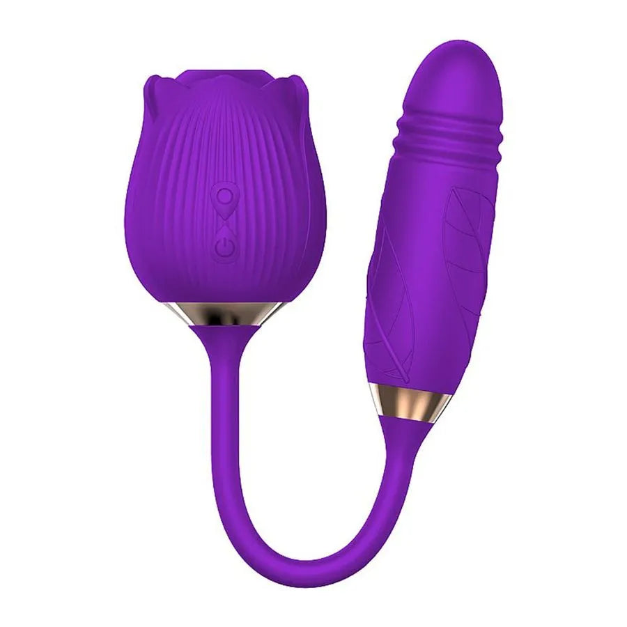 🌹 Sophie Vibrador Rosa – 7 Modos | Pulsação, Vibração e Design Encantador - Amora Íntima