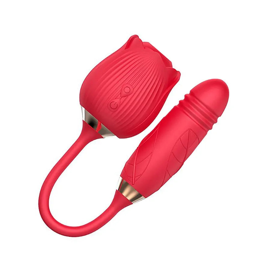 🌹 Sophie Vibrador Rosa – 7 Modos | Pulsação, Vibração e Design Encantador - Amora Íntima