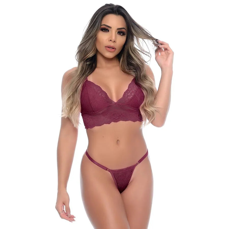 🌬️ Conjunto Suspiro em Renda com Caimento Delicado – Patitex 840 - Amora Íntima