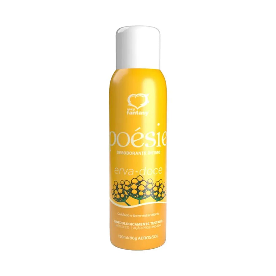 🌬️ Desodorante Íntimo Aerossol com Fragrância Elegante – 150ml (Sexy Fantasy) - Amora Íntima