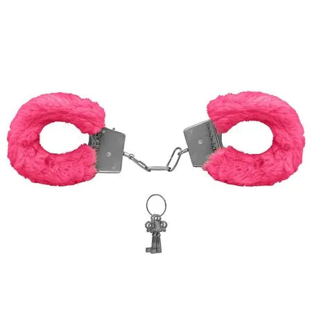 🔒 Algemas com Revestimento em Pelúcia – Fur Love Cuffs (Sexy Import) - Amora Íntima
