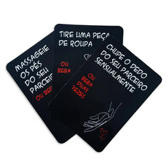 🍷 Jogo de Cartas Desejos & Drinks – Diversão ao Cubo | Conexão e Romance em Cada Rodada - Amora Íntima