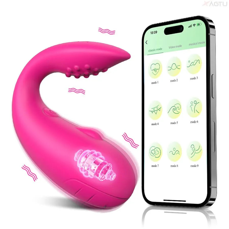 📲 YouVibe com Estimulador e App | 10 Modos de Vibração | Vip Mix & Conexão Tecnológica - Amora Íntima