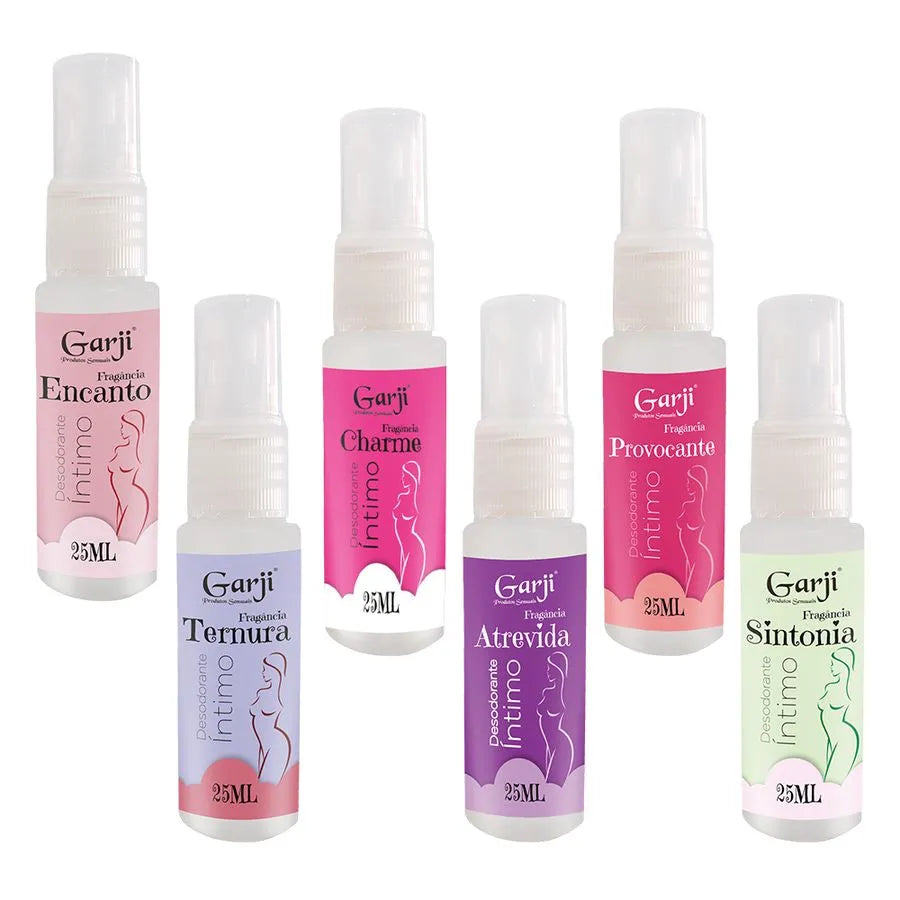 🌸 Desodorante Íntimo com Aroma Delicado – 25ml (Garji) - Amora Íntima