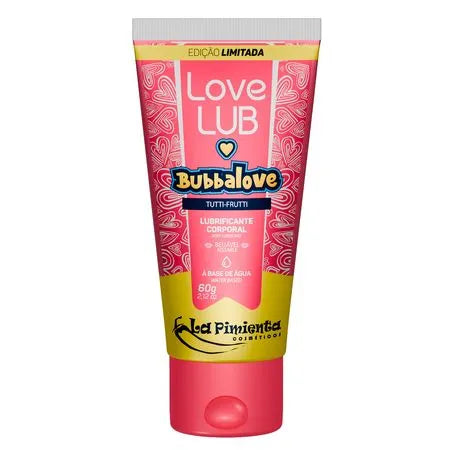 💖 Gel Sensorial Aromático Beijável – Sabor Bubbalove 60g (La Pimienta) - Amora Íntima
