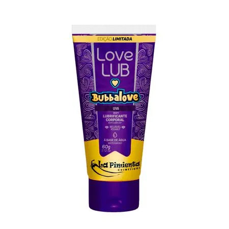 💖 Gel Sensorial Aromático Beijável – Sabor Bubbalove 60g (La Pimienta) - Amora Íntima