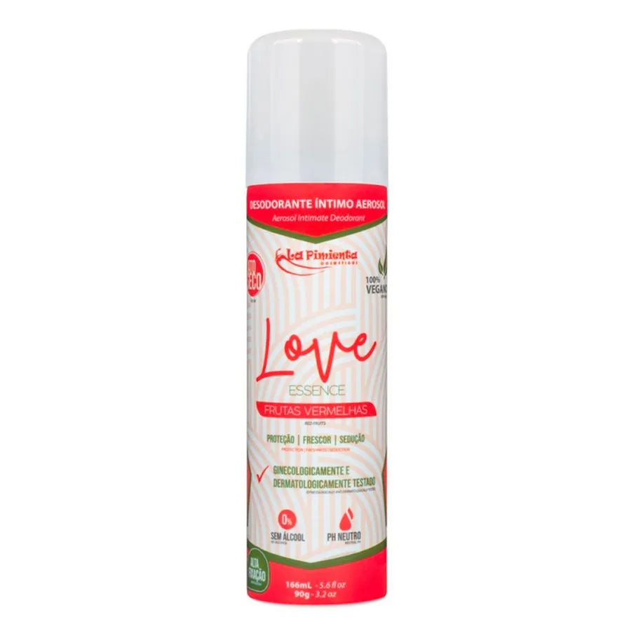 🌬️ Desodorante Íntimo Aerosol com Toque Suave – 166ml (La Pimienta) - Amora Íntima