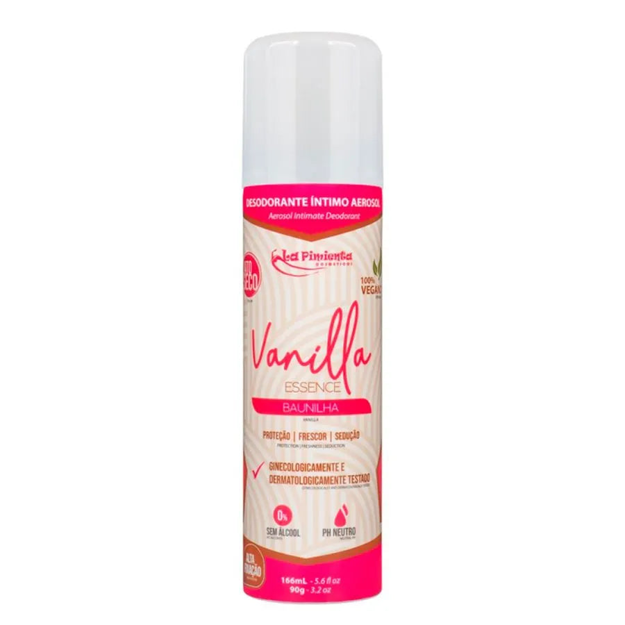 🌬️ Desodorante Íntimo Aerosol com Toque Suave – 166ml (La Pimienta) - Amora Íntima