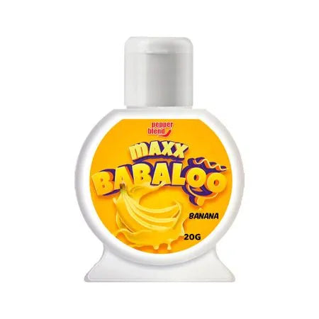 🍬 Gel Sensorial Beijável Maxx Babaloo – 25g (Pepper Blend) - Amora Íntima
