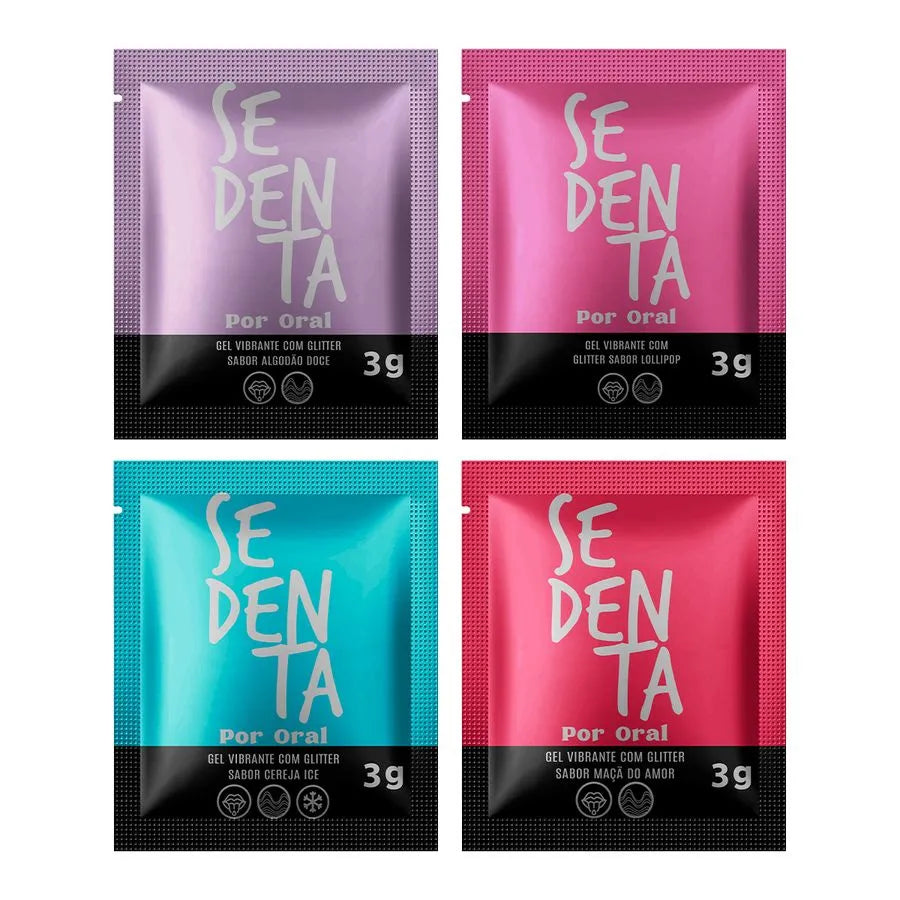 👄 Gel Beijável Estimulante – Sedenta por Oral 3g (Pepper Blend) - Amora Íntima