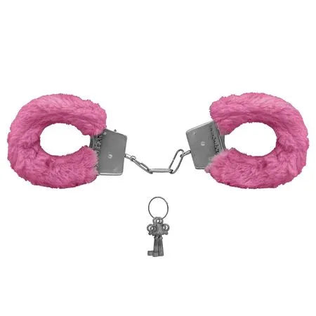 🔒 Algemas com Revestimento em Pelúcia – Fur Love Cuffs (Sexy Import) - Amora Íntima