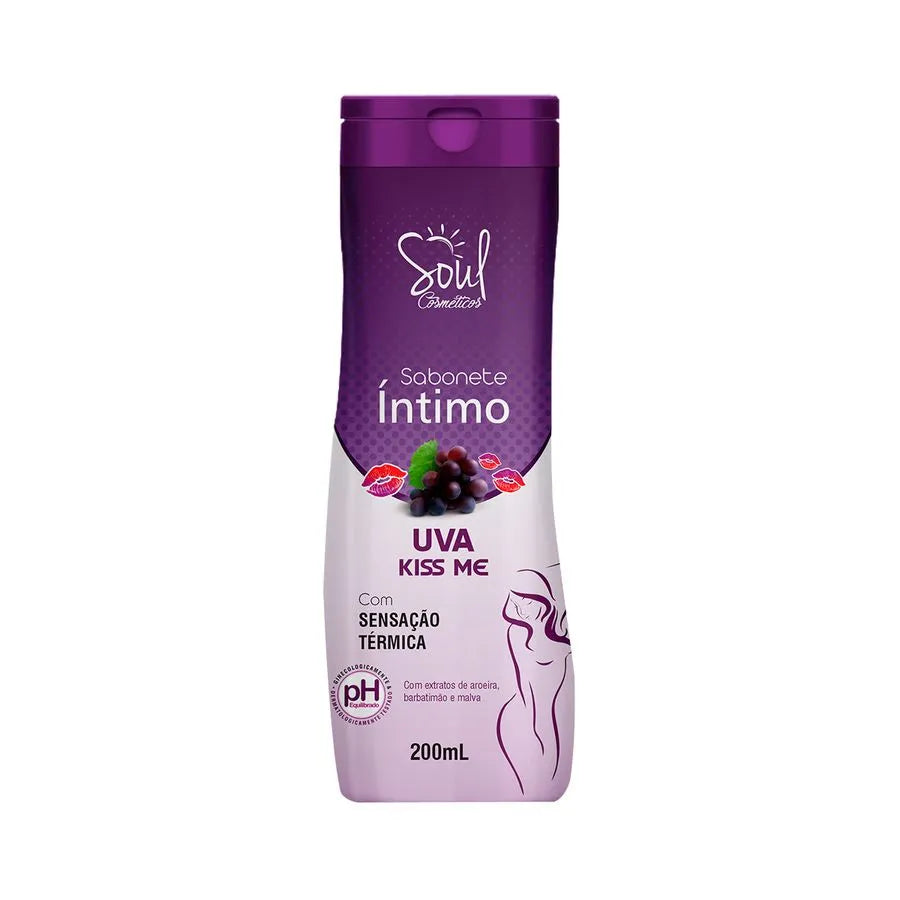 🔥 Sabonete Íntimo Térmico com Efeito de Aquecimento – 210ml (Soul Cosméticos) - Amora Íntima