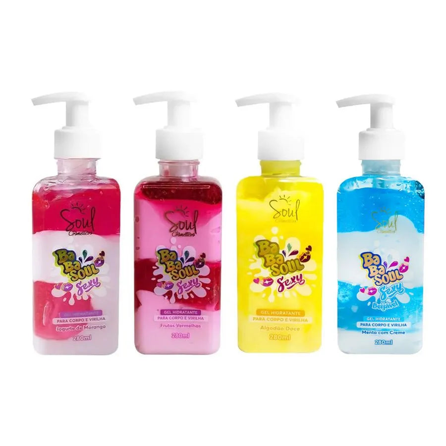 ✨ Loção Hidratante Beijável Babasoul – 280ml (Soul Cosméticos) - Amora Íntima